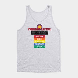 Threat Level Midnight Chart Tank Top